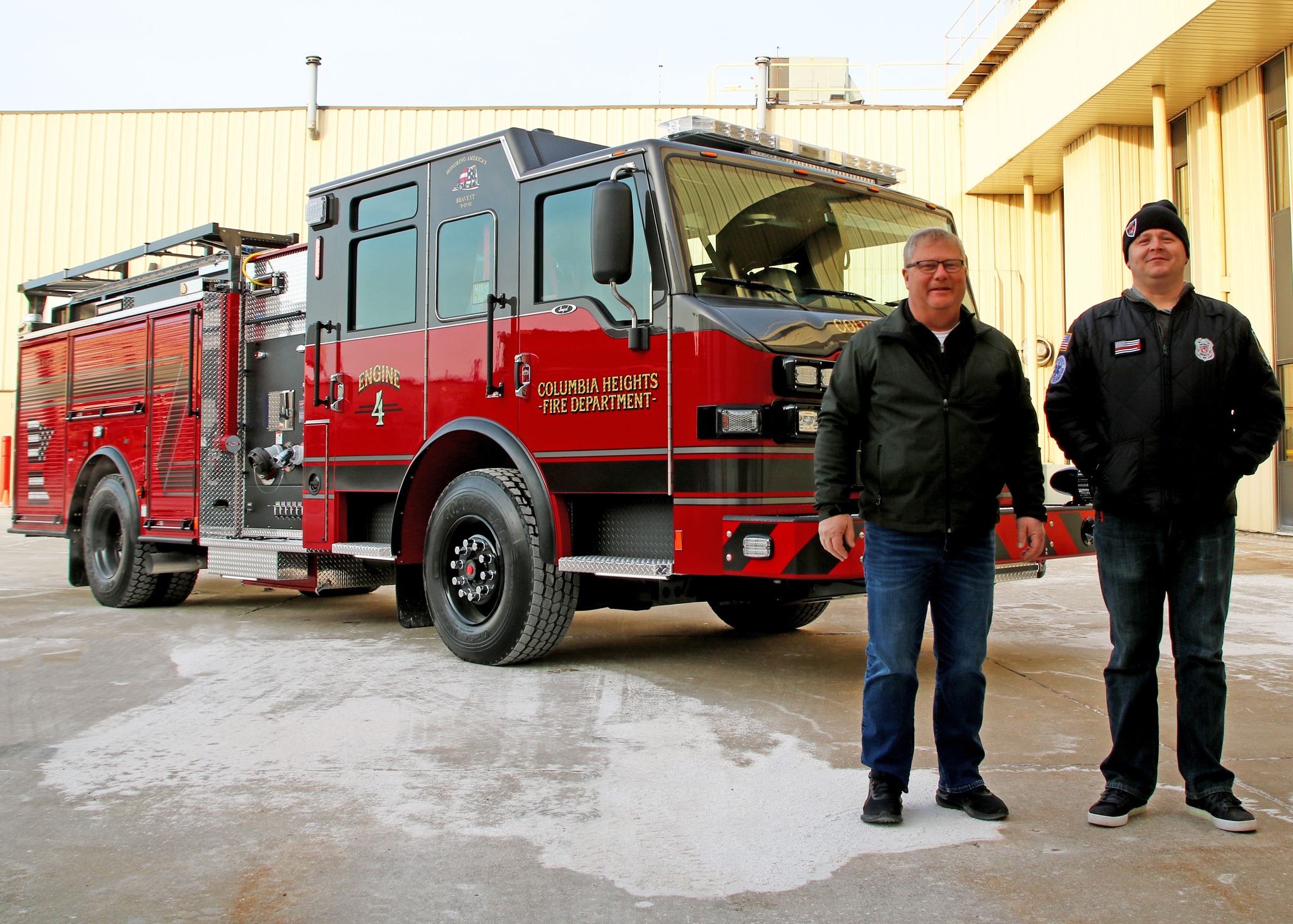 Columbia Heights Fire Department Pumper
